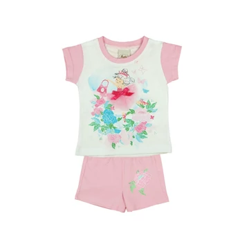 Pillangós| virágos 2 részes baba szett (méret: 62-86)