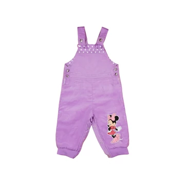 Disney Minnie lányka bélelt kord kertésznadrág Disney Minnie lányka bélelt kord kertésznadrág