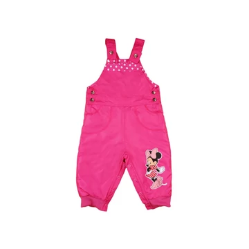 Disney Minnie lányka vízlepergetős| bélelt kertésznadrág Disney Minnie lányka vízlepergetős| bélelt kertésznadrág