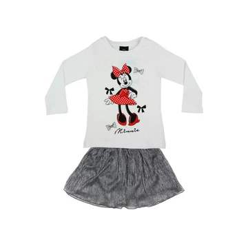 Disney Minnie 2 részes hosszú ujjú póló/szoknya szett Disney Minnie 2 részes hosszú ujjú póló/szoknya szett