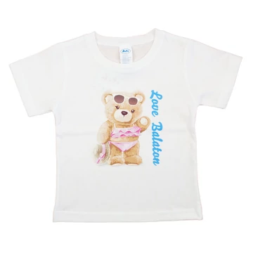 Rövid ujjú Balatonos macis póló