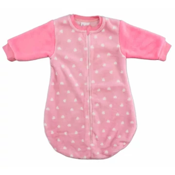 Hosszú ujjú wellsoft hálózsák Szivecskés mintával 3,5 TOG