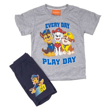 Paw Patrol/Mancs őrjárat fiú 2 részes póló/short szett Paw Patrol/Mancs őrjárat fiú 2 részes póló/short szett