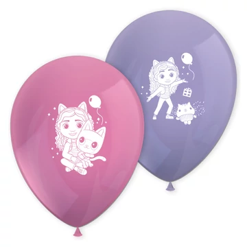 Gabi babaháza Friends léggömb, lufi 8 db-os