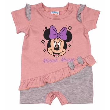 Rövid ujjú baba napozó Minnie egér mintával Rövid ujjú baba napozó Minnie egér mintával