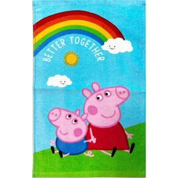 Peppa malac Together kéztörlő, arctörlő, törölköző 30x50 cm Peppa malac Together kéztörlő, arctörlő, törölköző 30x50 cm