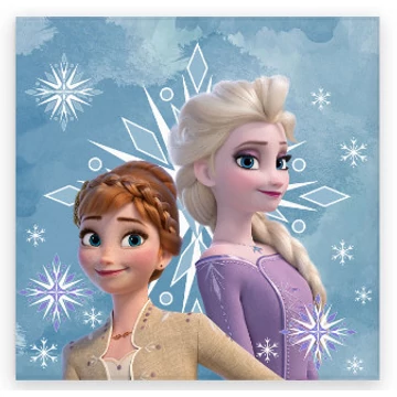 Disney Jégvarázs Snowflake kéztörlő, arctörlő, törölköző 30x30cm Disney Jégvarázs Snowflake kéztörlő, arctörlő, törölköző 30x30cm