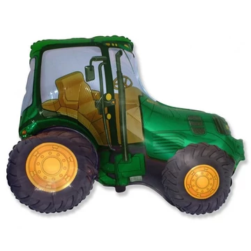 Traktor Green fólia lufi 36 cm (WP)