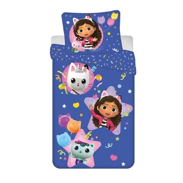 Gabi babaháza Meowgical ágyneműhuzat 140×200cm, 63×63 cm microfibre Gabi babaháza Meowgical ágyneműhuzat 140×200cm, 63×63 cm microfibre