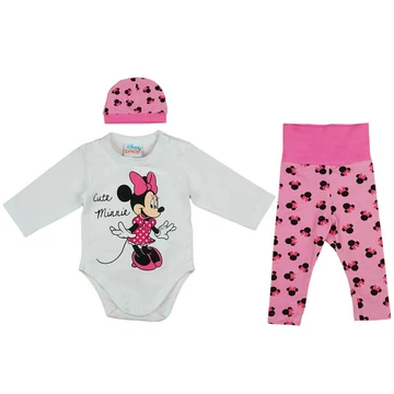 3 részes baba szett Minnie egér mintával 3 részes baba szett Minnie egér mintával