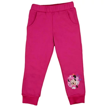 Belül bolyhos kislány szabadidő nadrág Minnie egér mintával Belül bolyhos kislány szabadidő nadrág Minnie egér mintával