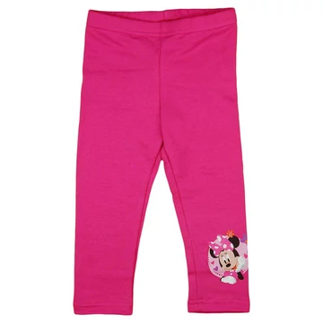 Belül bolyhos kislány leggings Minnie egér mintával Belül bolyhos kislány leggings Minnie egér mintával