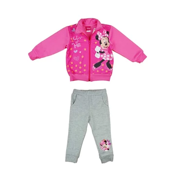 2 részes belül bolyhos kislány szabadidő szett Minnie egér mintával 2 részes belül bolyhos kislány szabadidő szett Minnie egér mintával