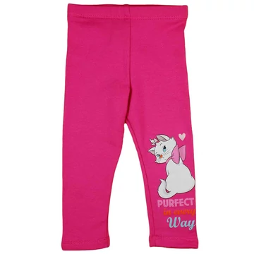 Belül enyhén bolyhos kislány leggings Marie cica mintával Belül enyhén bolyhos kislány leggings Marie cica mintával