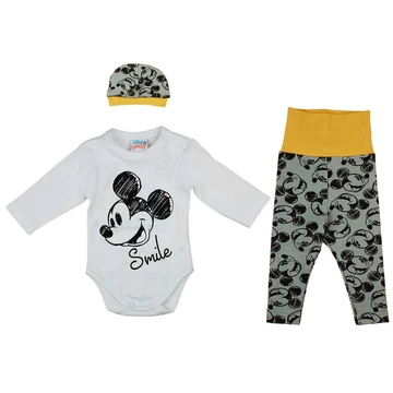 3 részes kisfiú baba szett Mickey egér mintával 3 részes kisfiú baba szett Mickey egér mintával