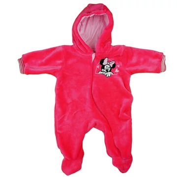 Wellsoft kapucnis baba overál Minnie egér mintával Wellsoft kapucnis baba overál Minnie egér mintával