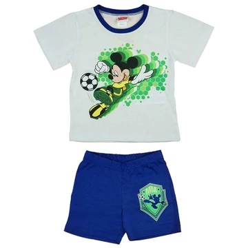 Kétrészes nyári kisfiú szett Mickey egér mintával Kétrészes nyári kisfiú szett Mickey egér mintával