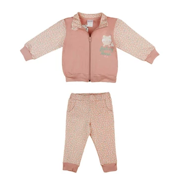 2 részes kislány szabadidő szett cicás mintával 2 részes kislány szabadidő szett cicás mintával
