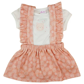 2 részes baba szett macis mintával 2 részes baba szett macis mintával