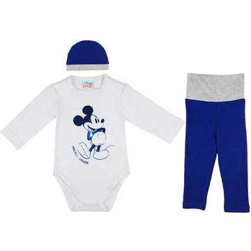 3 részes kisfiú baba szett Mickey egér mintával 3 részes kisfiú baba szett Mickey egér mintával