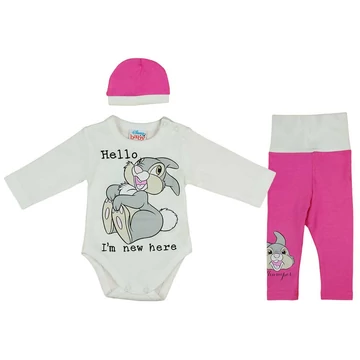 3 részes baba szett Thumper nyuszi mintával 3 részes baba szett Thumper nyuszi mintával