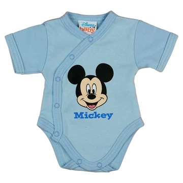 Rövid ujjú baba body Mickey egér mintával Rövid ujjú baba body Mickey egér mintával
