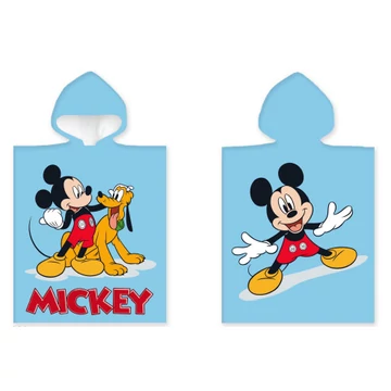 Disney Mickey, Pluto strand törölköző poncsó 50x100 cm Disney Mickey, Pluto strand törölköző poncsó 50x100 cm
