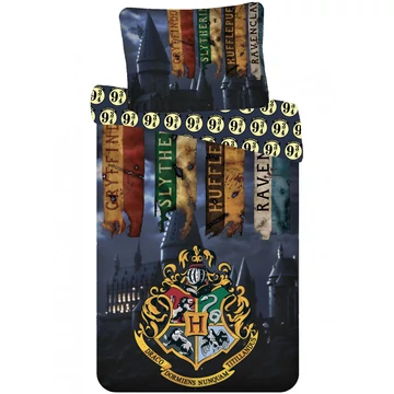 Harry Potter Houses ágyneműhuzat 140×200cm, 70×90 cm Harry Potter Houses ágyneműhuzat 140×200cm, 70×90 cm