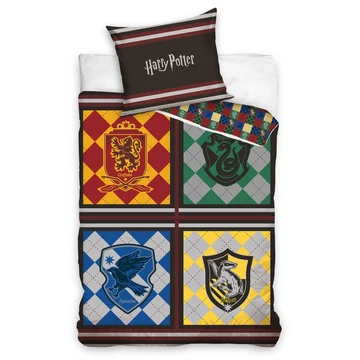 Harry Potter Plad ágyneműhuzat 140×200cm, 70×90 cm Harry Potter Plad ágyneműhuzat 140×200cm, 70×90 cm