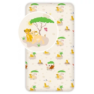 Disney Az Oroszlánkirály Trees gumis lepedő 90x200 cm Disney Az Oroszlánkirály Trees gumis lepedő 90x200 cm