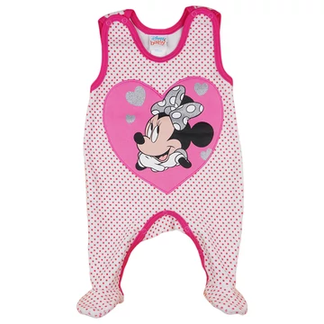 Disney Minnie szívecskés ujjatlan plüss rugdalózó Disney Minnie szívecskés ujjatlan plüss rugdalózó