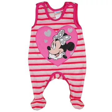 Disney Minnie szívecskés ujjatlan plüss rugdalózó Disney Minnie szívecskés ujjatlan plüss rugdalózó