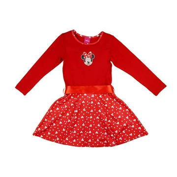 Disney Minnie szívecskés derékszalagos ruha Disney Minnie szívecskés derékszalagos ruha