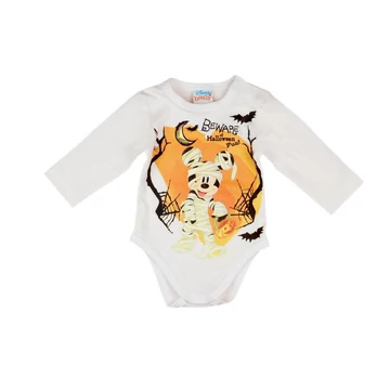 Disney Mickey Halloween hosszú ujjú baba body natúr Disney Mickey Halloween hosszú ujjú baba body natúr