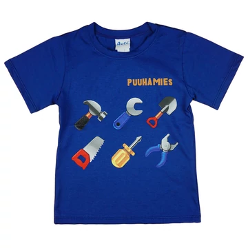 Szerszámos rövid ujjú fiú póló