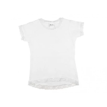 Alkalmi rövid ujjú lányka felső (méret: 80-164) *isk