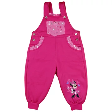 Disney Minnie belül bolyhos kertésznadrág Disney Minnie belül bolyhos kertésznadrág