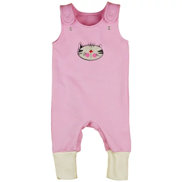 Cicus ujjatlan belül bolyhos baba rugdalózó