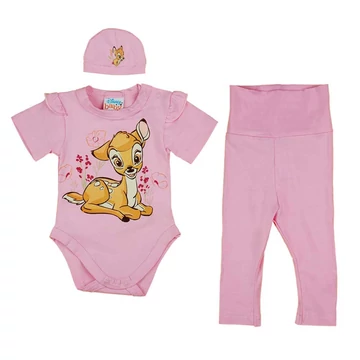 3 részes baba szett bambi mintával 3 részes baba szett bambi mintával