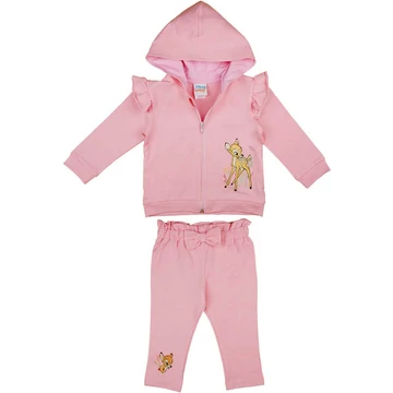 Kétrészes kislány pamut szett Bambi mintával Kétrészes kislány pamut szett Bambi mintával