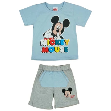 2 részes kisfiú pamut nyári szett Mickey egér mintával 2 részes kisfiú pamut nyári szett Mickey egér mintával