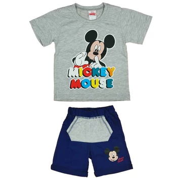 2 részes kisfiú pamut nyári szett Mickey egér mintával 2 részes kisfiú pamut nyári szett Mickey egér mintával