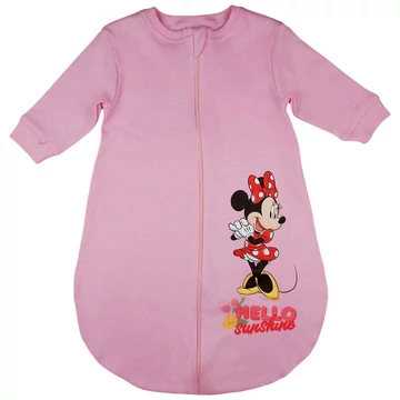 Hosszú ujjú elöl cipzáras vékony nyári hálózsák Minnie egér mintával 1,5 TOG Hosszú ujjú elöl cipzáras vékony nyári hálózsák Minnie egér mintával 1,5 TOG