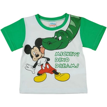 Disney Mickey dinós rövid ujjú fiú póló Disney Mickey dinós rövid ujjú fiú póló