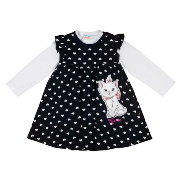 2 részes baba szett Marie cica mintával 2 részes baba szett Marie cica mintával