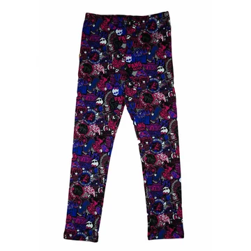 Monster High lányka belül bolyhos hosszú leggings Monster High lányka belül bolyhos hosszú leggings