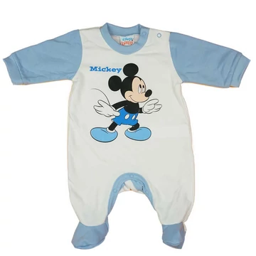 Disney Mickey belül bolyhos hosszú ujjú rugdalózó Disney Mickey belül bolyhos hosszú ujjú rugdalózó