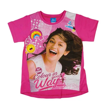 Disney Soy Luna kerekített rövid ujjú póló (méret: 122-158)