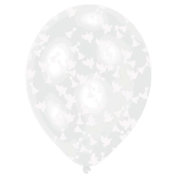 Esküvő Clear töltött léggömb, lufi 6 db-os 11 inch (27,5 cm) Esküvő Clear töltött léggömb, lufi 6 db-os 11 inch (27,5 cm)