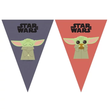 Star Wars The Mandalorian zászlófüzér FSC 2,3 m